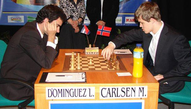 Leinier Domínguez no ha tenido buenos resultados ante Carlsen, pero, ¿quién tiene un récord positivo ante el campeón?