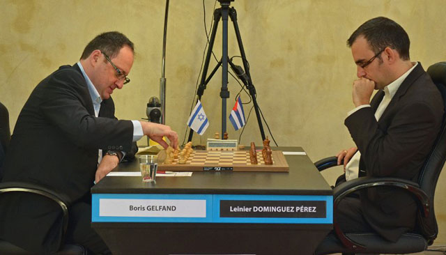 La partida contra Gelfand podría influir notablemente en la posición final de Leinier en el Tata Steel