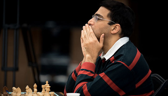 Anand tendrá una segundad oportunidad ante Carlsen (foto tomada del sitio oficial del Torneo de Candidatos 2014)
