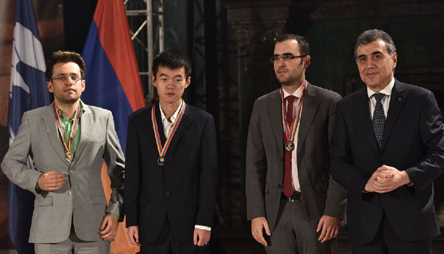 Leinier Domínguez, Yuniesky Quesada, Copa Mundial ajedrez Armenia, tabla final Copa Mundial ajedrez, Copa Mundial ajedrez Armenia 2015, ajedrez cubano