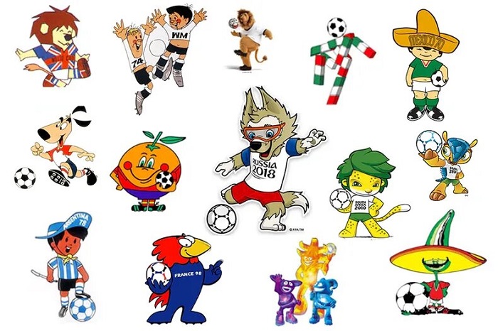 Las máscotas más curiosas Mundiales de fútbol - Columna Deportiva