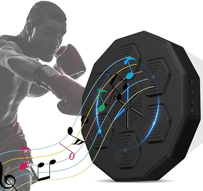 La máquina de boxeo musical es una propuesta revolucionaria de hacer ejercicio de manera más divertida, motivadora y efectiva