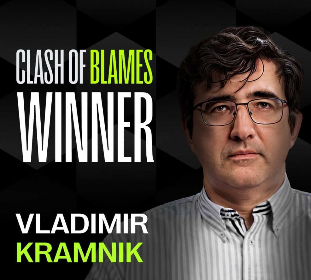 El rematch entre Vladimir Kramnik y José Martínez, llamado "Clash of Blames", no tuvo perdedores. Aquí te explico por qué