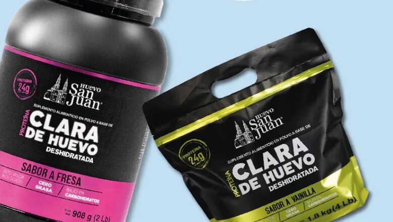 Proteína de clara de huevo, un suplemento natural para aumentar la masa muscular