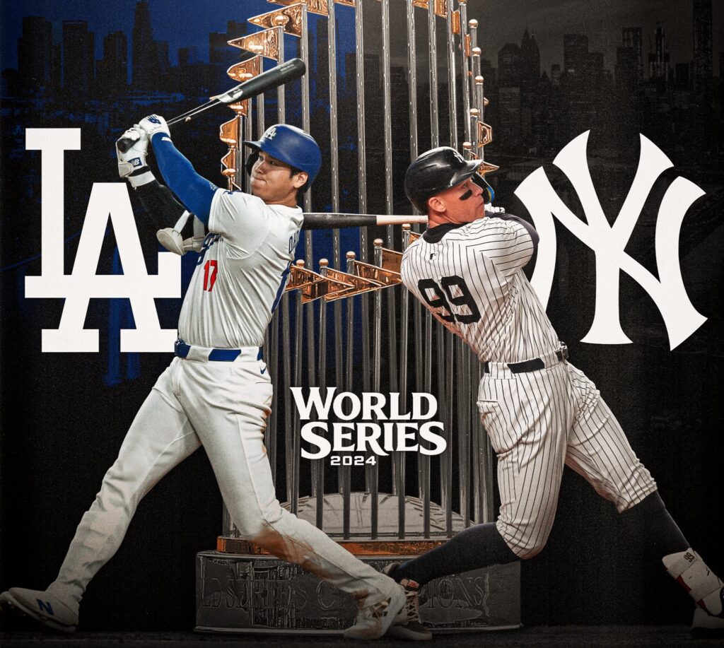 Los Dodgers de Los Ángeles y los Yankees de Nueva York protagonizarán una de las Series Mundiales más esperadas de los últimos tiempos