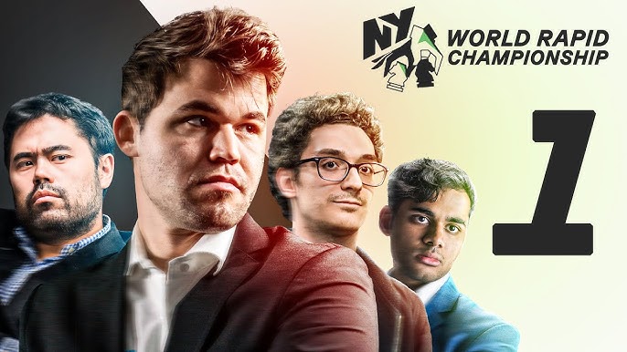 Mundial de partidas rápidas en Nueva York: Leinier Domínguez sigue en el Top 10 y Carlsen terminó expulsado